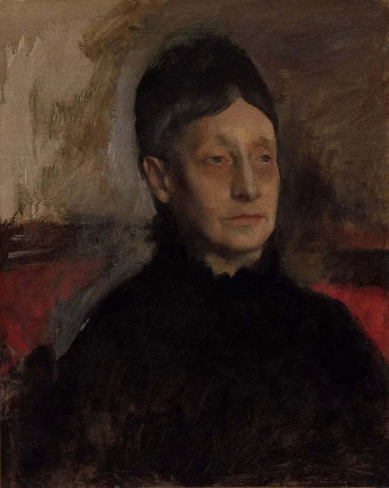Stefanina Primicile Carafa, markis av Cicerale och hertiginna av Montejasi - Edgar Degas