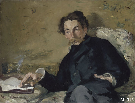 Stéphane Mallarme - Edouard Manet - Reproductions de tableaux et peintures haut de gamme