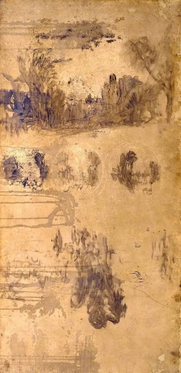 Studier för 'Kristendomens Gryning' - J. M. W. Turner