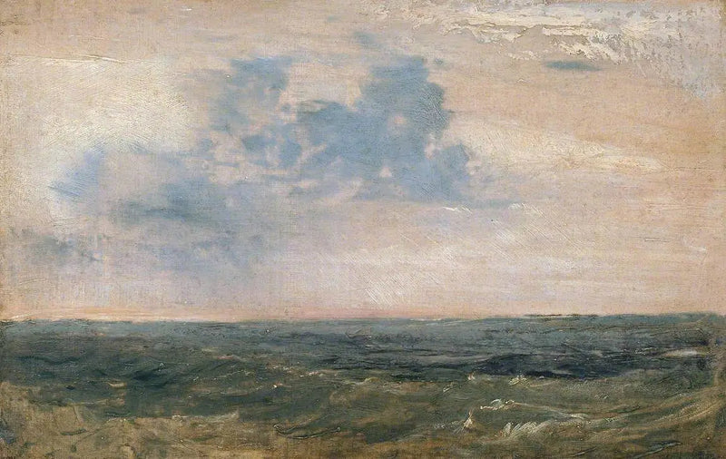 Studie av hav och himmel, Isle of Wight - J. M. W. Turner