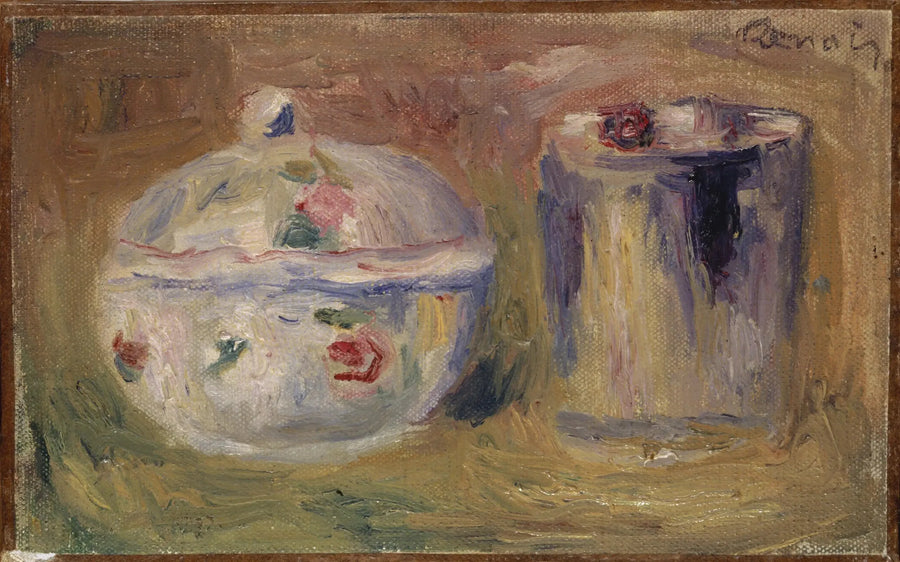 Sockerskål och bägare - Pierre-Auguste Renoir