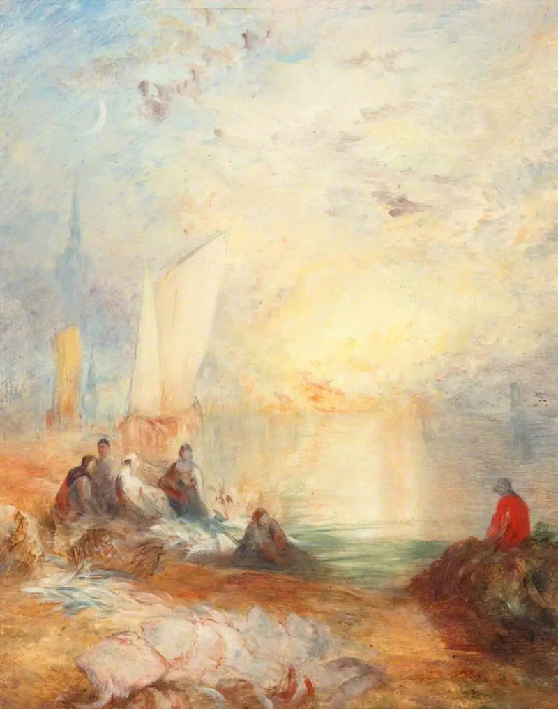 Solnedgång - J. M. W. Turner