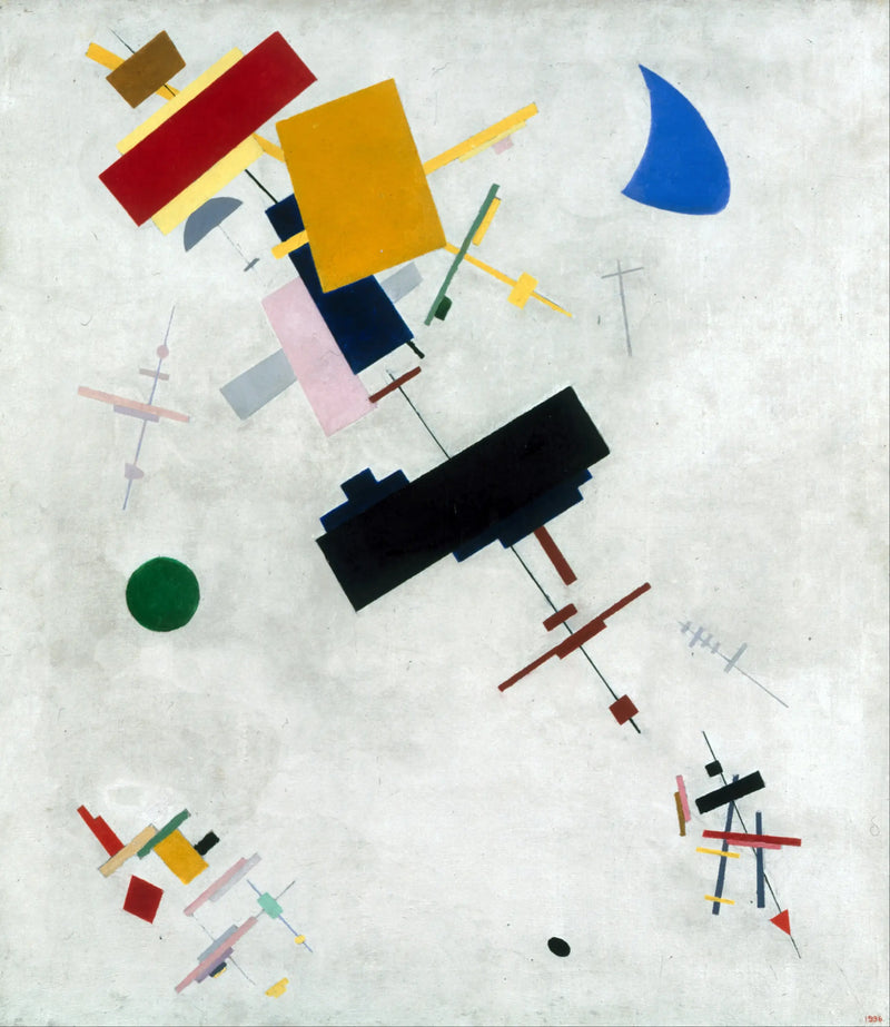 Suprematism (Supremus nr 56) - Kazimir Malevich