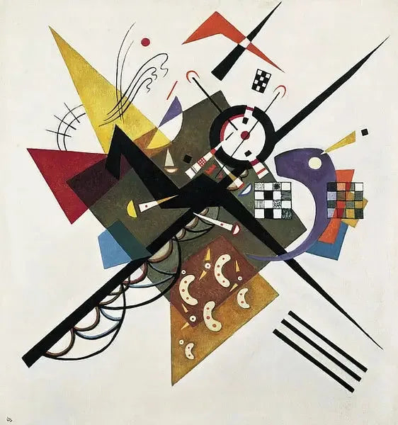 På vit II - Vassily Kandinsky