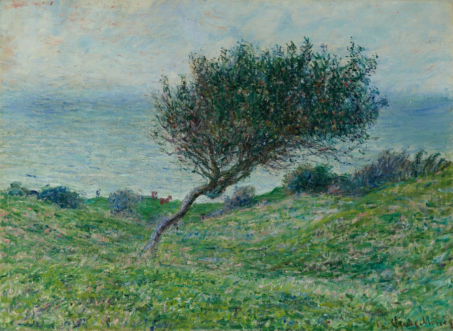 På kusten vid Trouville - Claude Monet