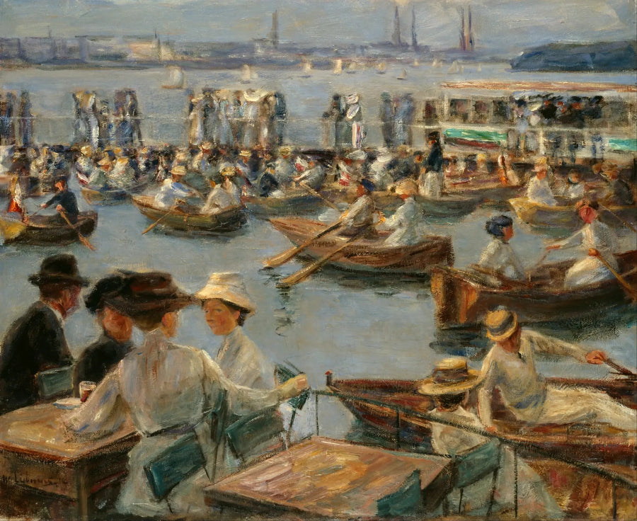 Vid Alster i Hamburg - Max Liebermann