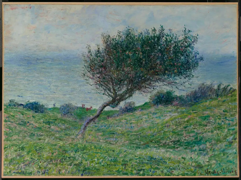 På kusten vid Trouville - Claude Monet
