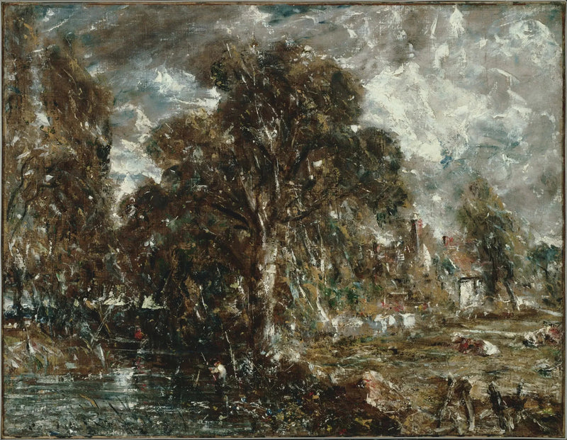 Vid floden Stour - John Constable