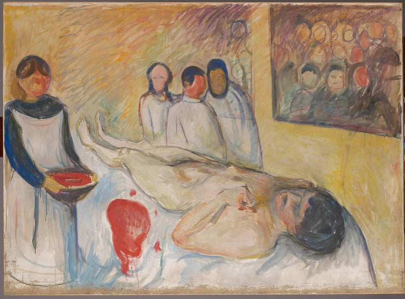 På operationsbordet - Edvard Munch