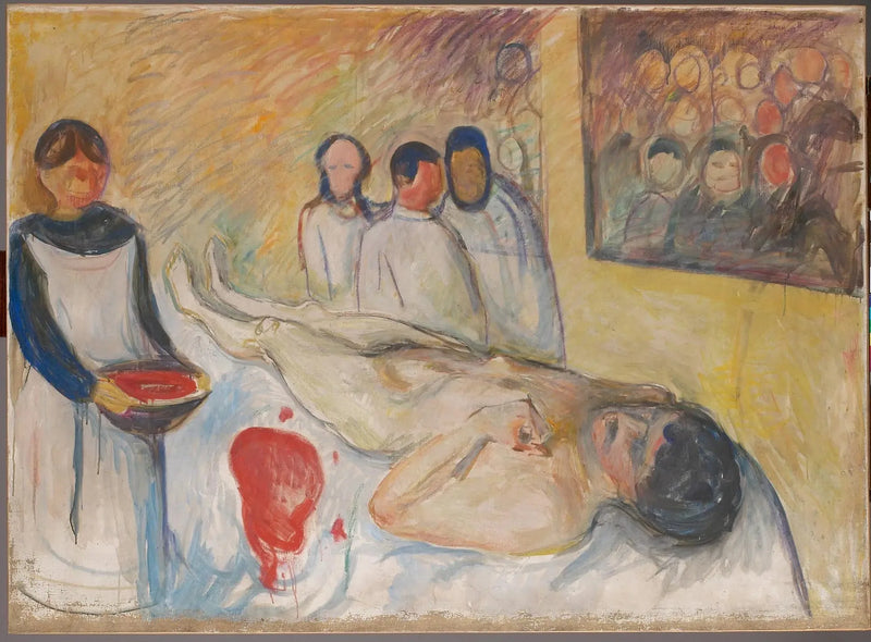 På operationsbordet - Edvard Munch