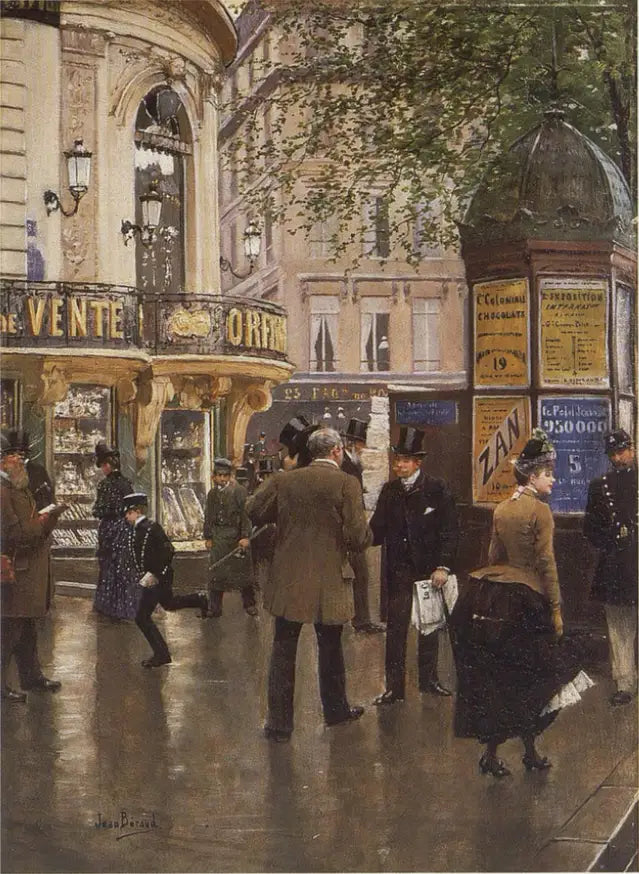 På boulevard - Jean Béraud