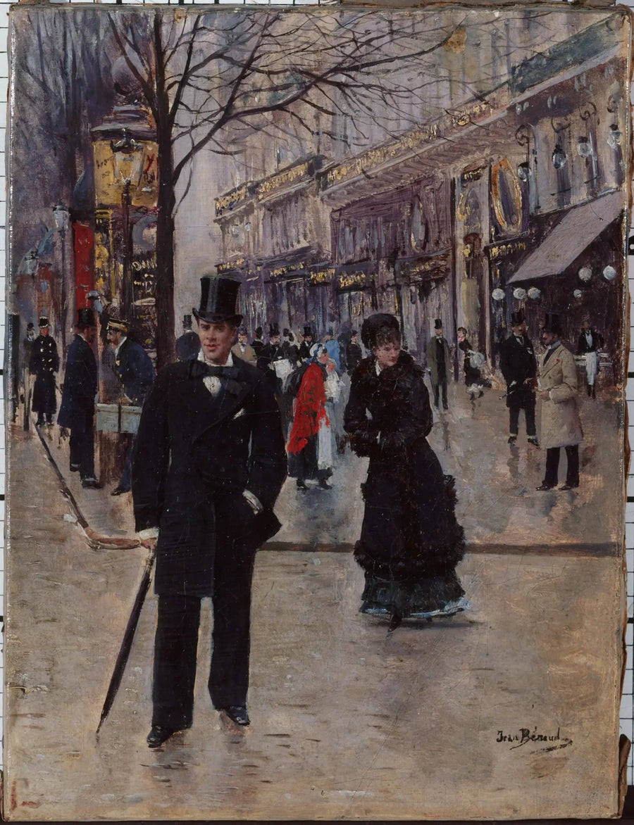 På boulevard - Jean Béraud