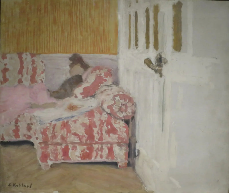 På soffan - Édouard Vuillard