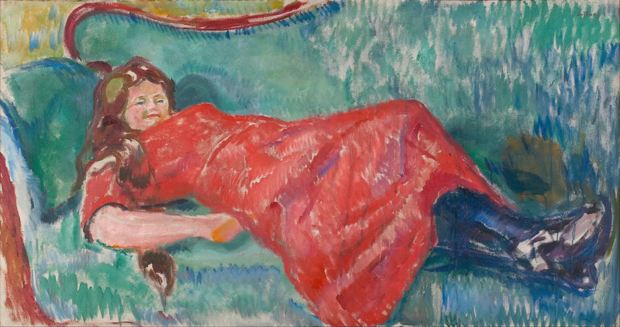 På soffan - Edvard Munch