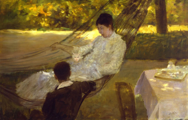 På hängmattan - III - Giuseppe De Nittis