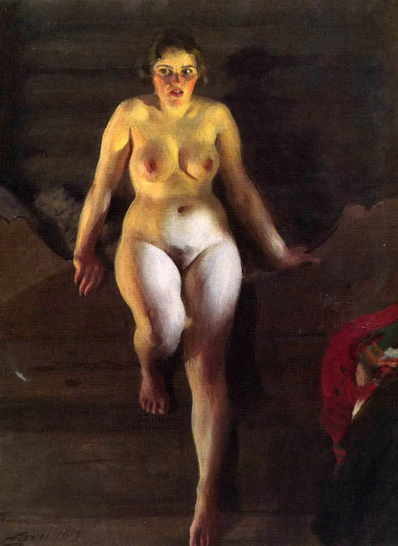 På sängen - Anders Zorn