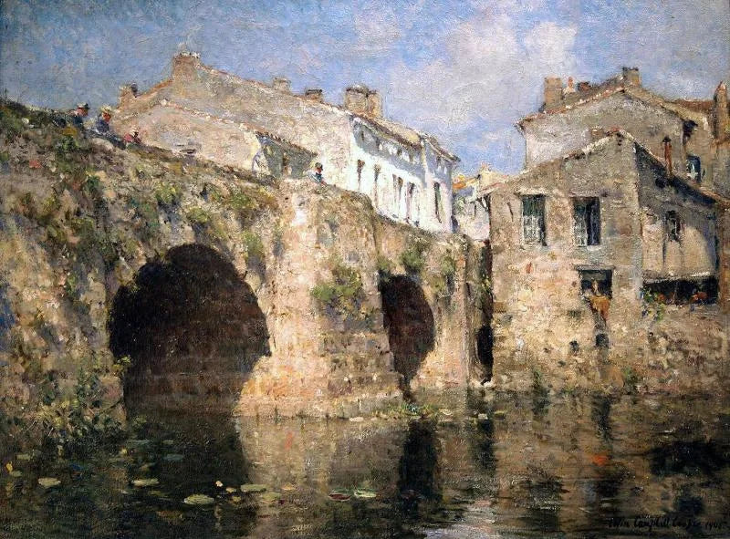 På Rhen - Colin Campbell Cooper