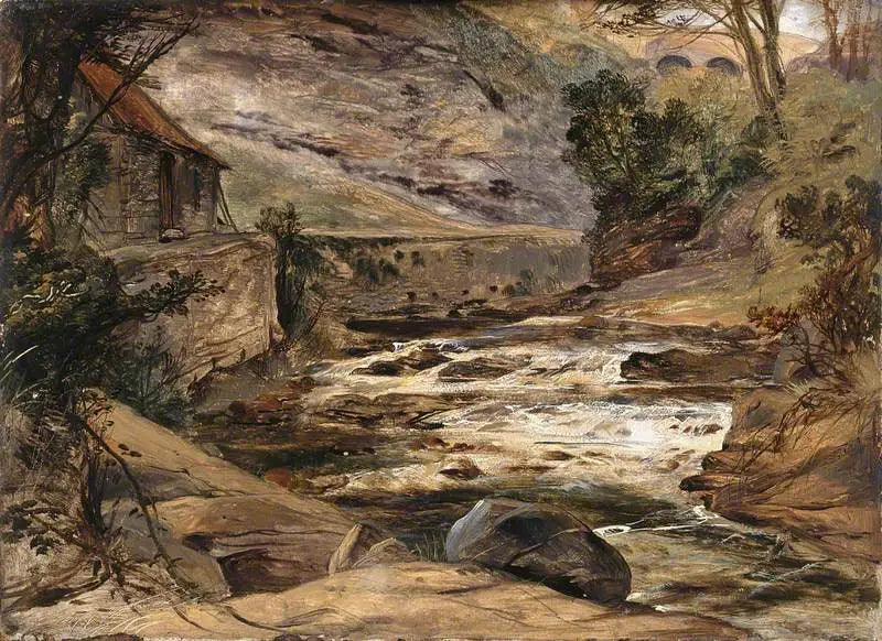 På Tilt, Perthshire - Edwin Henry Landseer