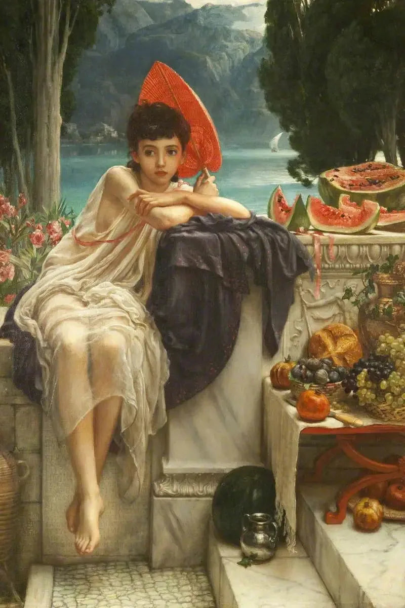 På templetrappan - Edward Poynter