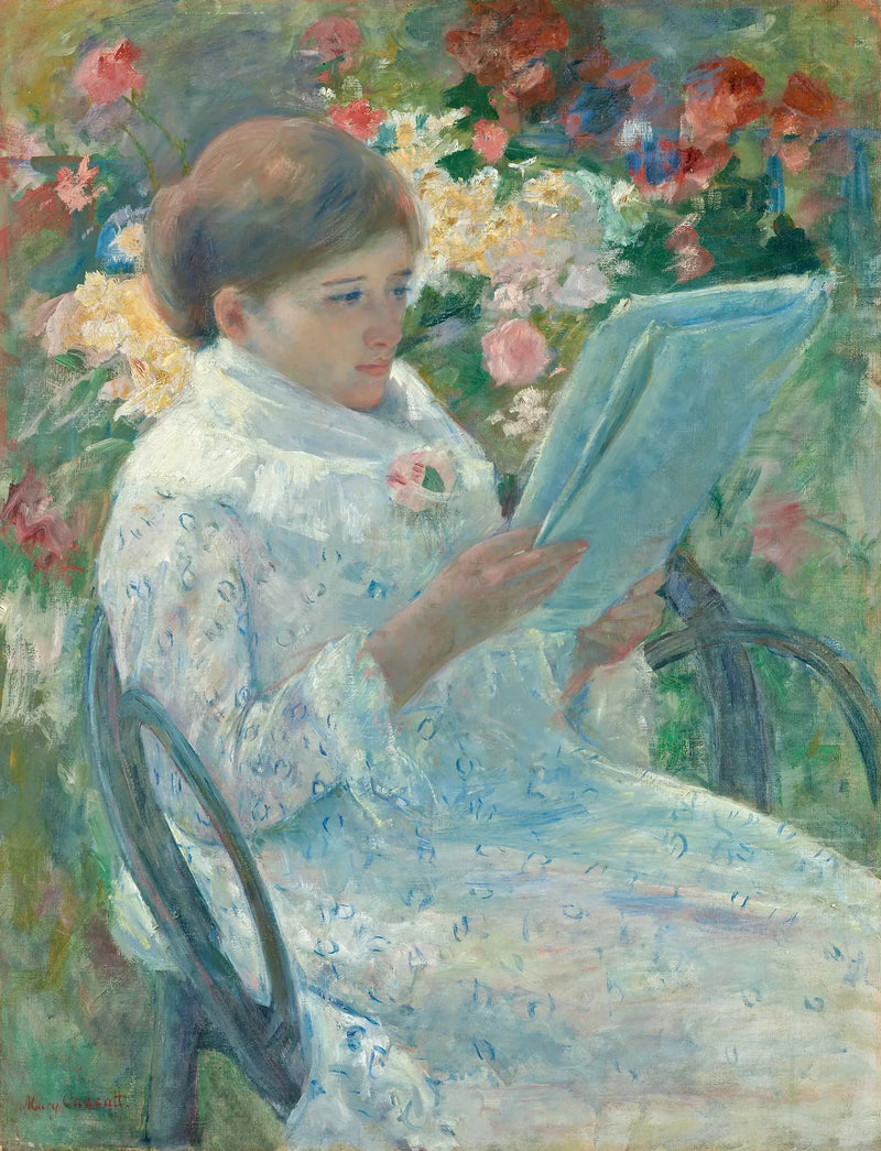 På en balkong - Mary Cassatt