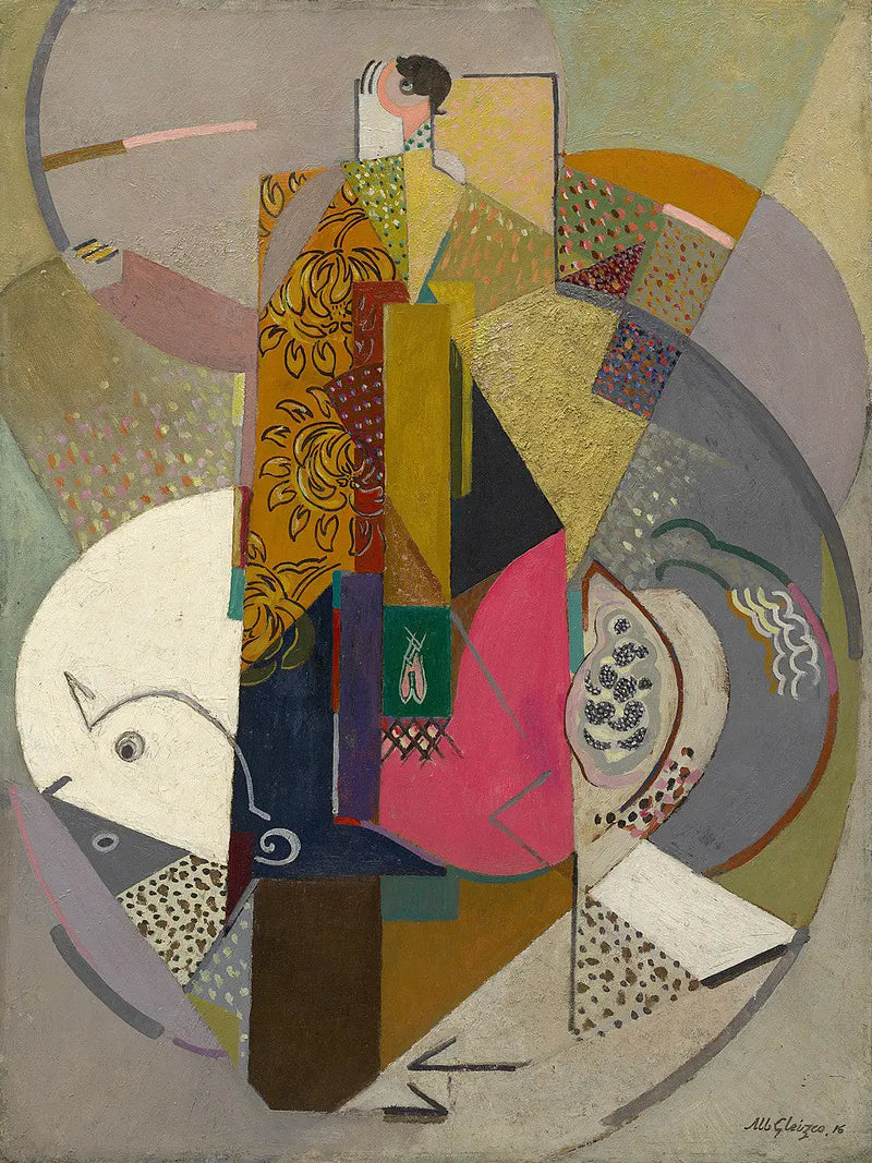 På en högskoleryttare - Albert Gleizes