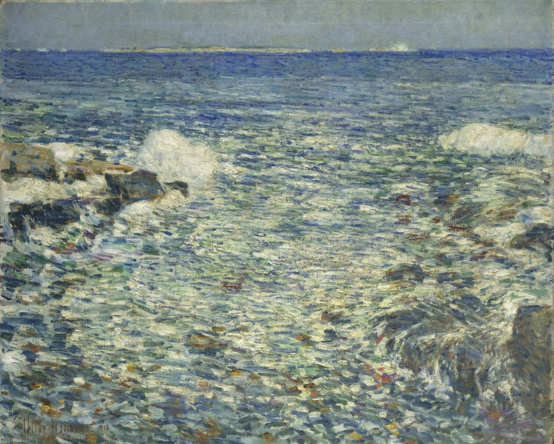 Surf, Shoalsöarna - Childe Hassam