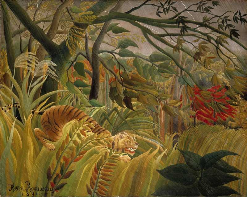 Överraskning! - Henri Rousseau