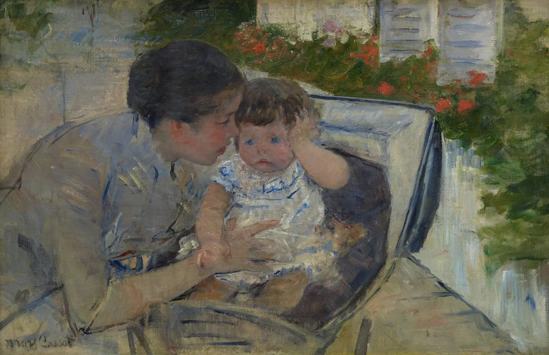 Susan tröstande barnet - Mary Cassatt