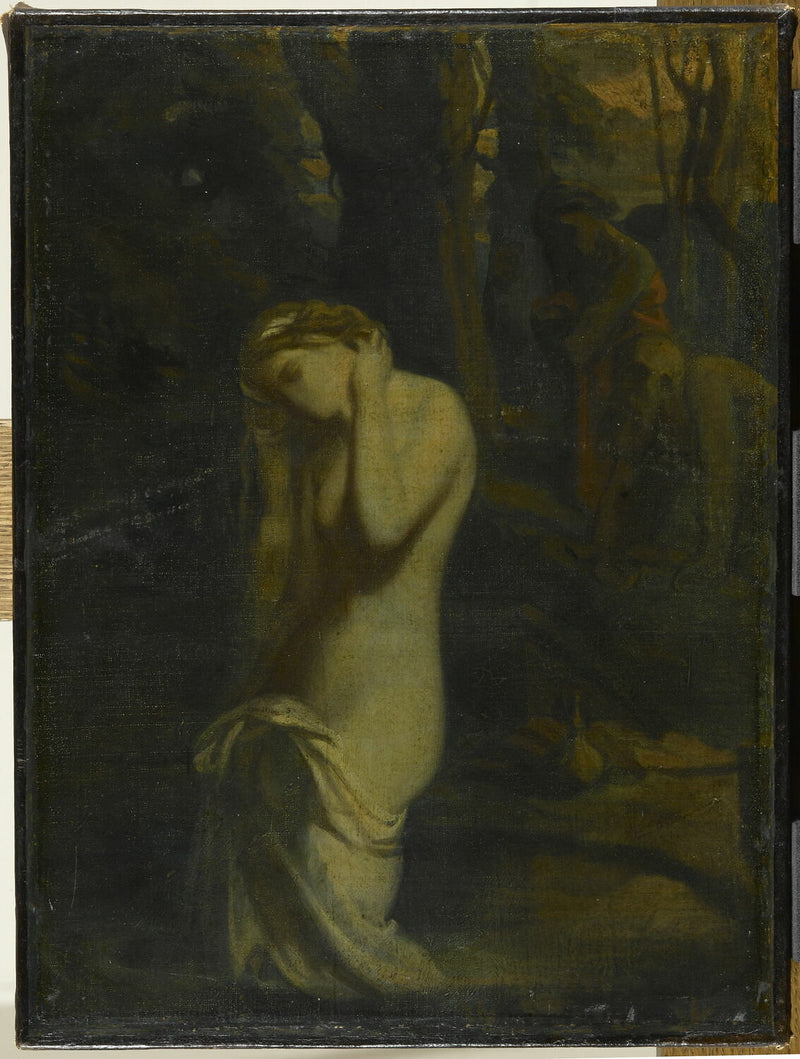 Suzanne i badet - Théodore Chassériau