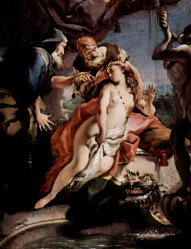 Suzanne och de äldre - Giovanni Battista Tiepolo