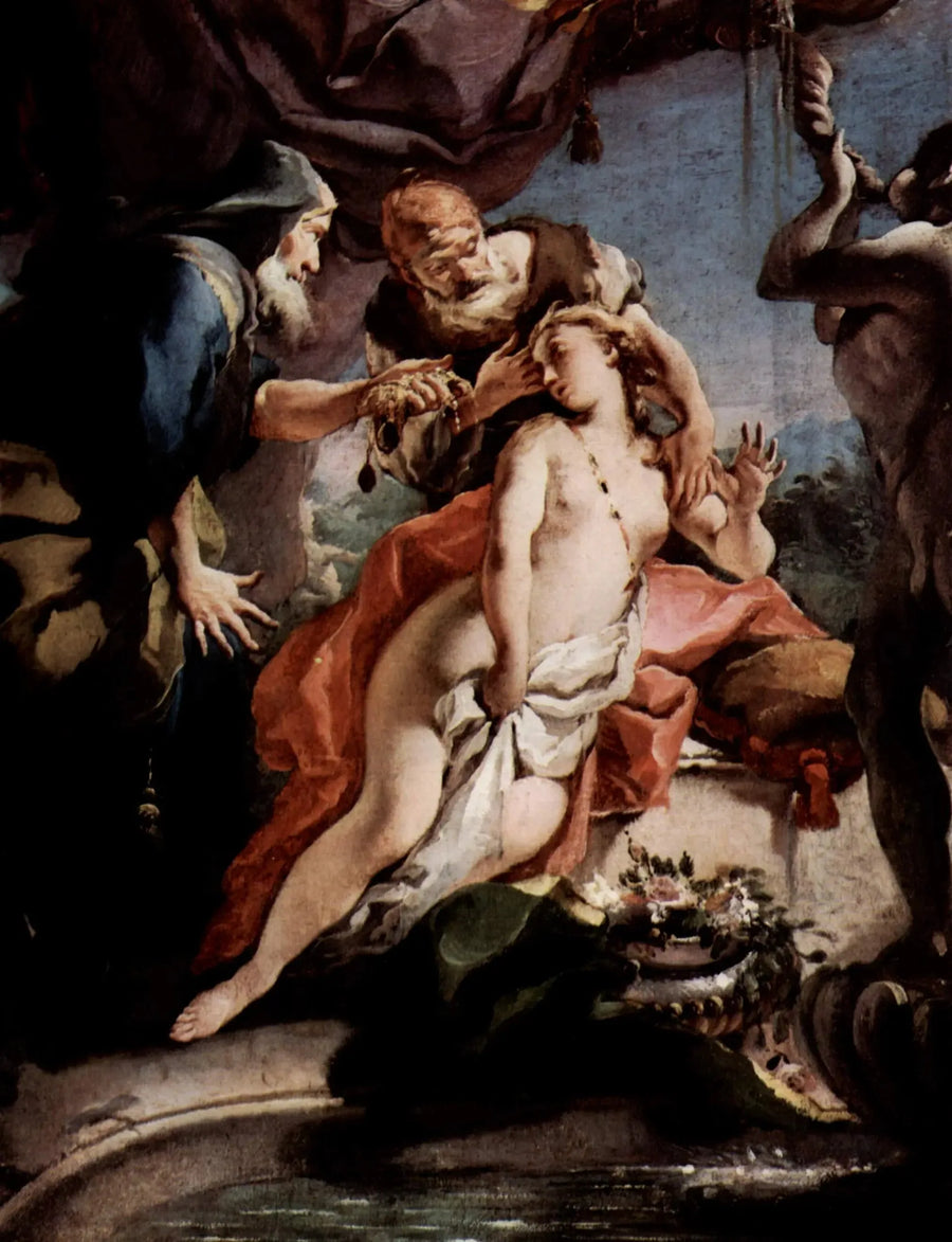 Suzanne och de äldre - Giovanni Battista Tiepolo