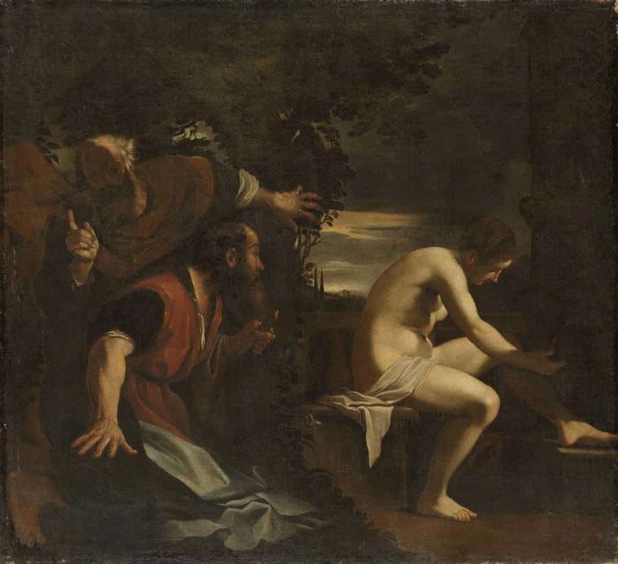 Suzanne och de äldre. - Guercino