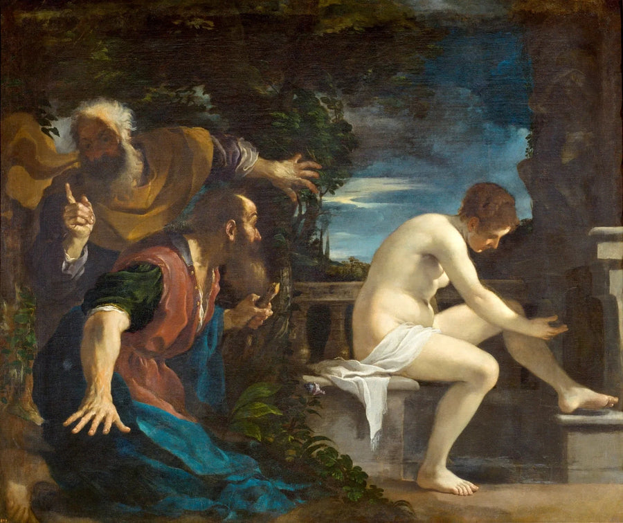 Suzanne och de äldre. - Guercino