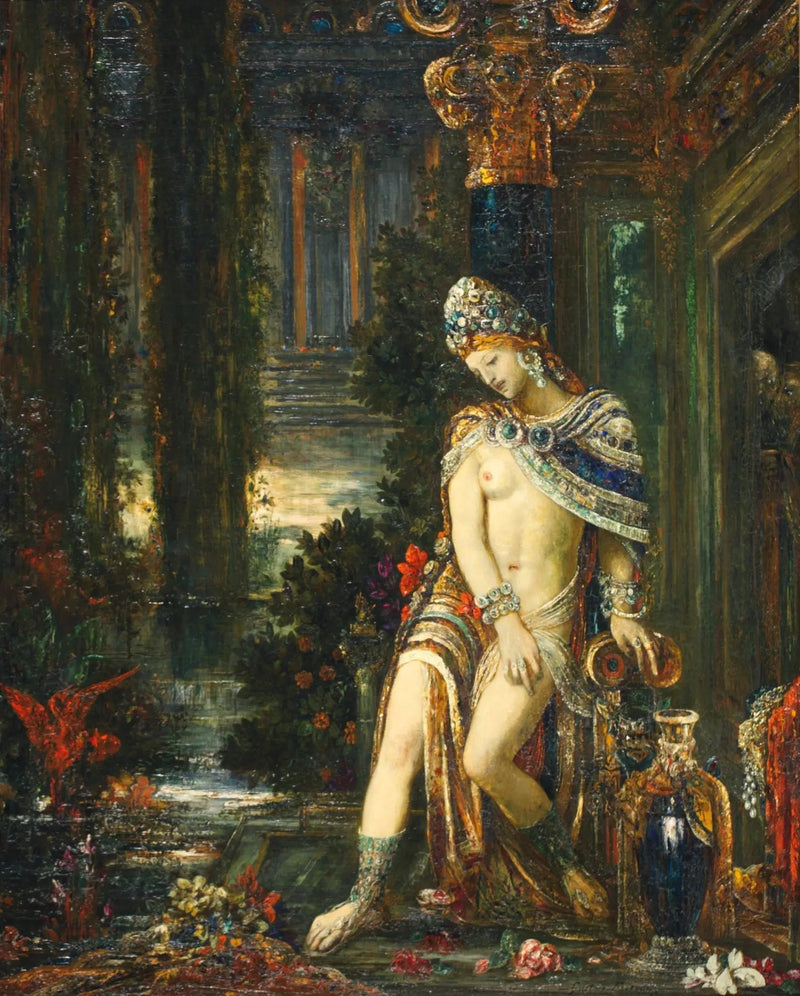 Suzanne och de äldre - Gustave Moreau
