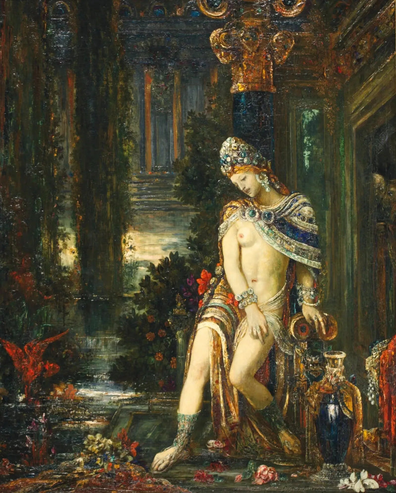 Suzanne och de äldre - Gustave Moreau