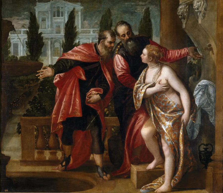 Suzanne och de äldre - Paul Véronèse