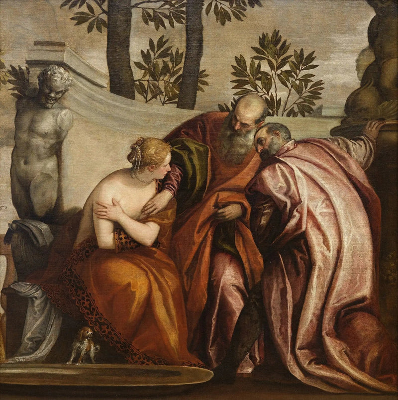 Suzanne och de äldre - Paul Véronèse