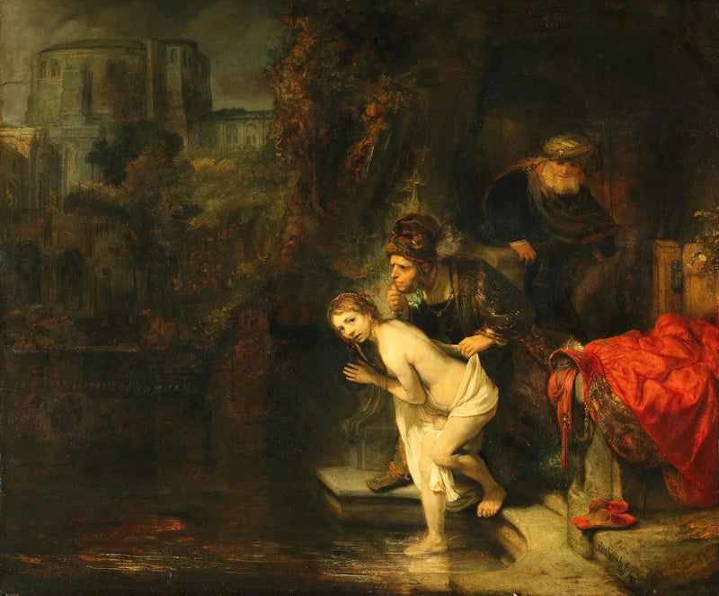 Suzanne och de gamla - Rembrandt