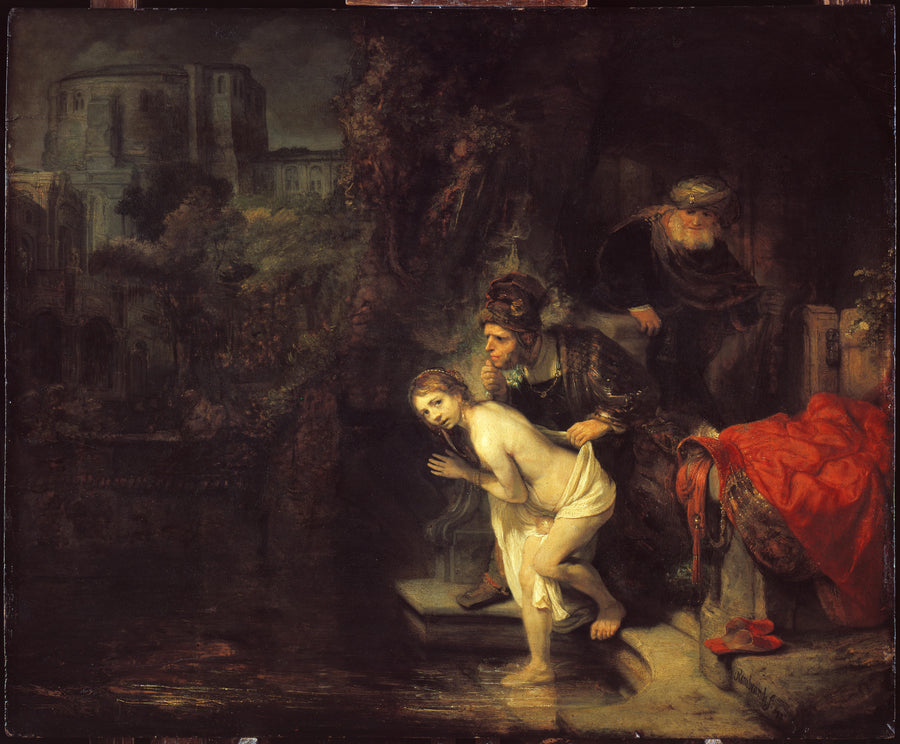 Suzanne och de gamla - Rembrandt