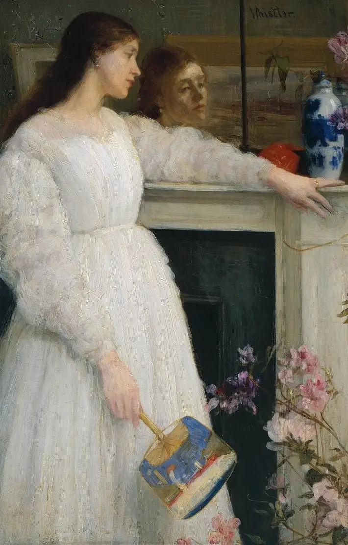 Symfoni i vitt, nr 2: Den lilla vita flickan - James Abbott McNeill Whistler