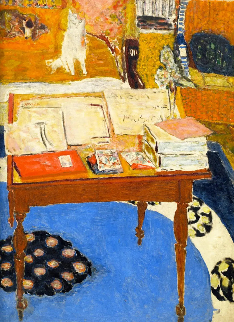 Arbetsbord - Pierre Bonnard