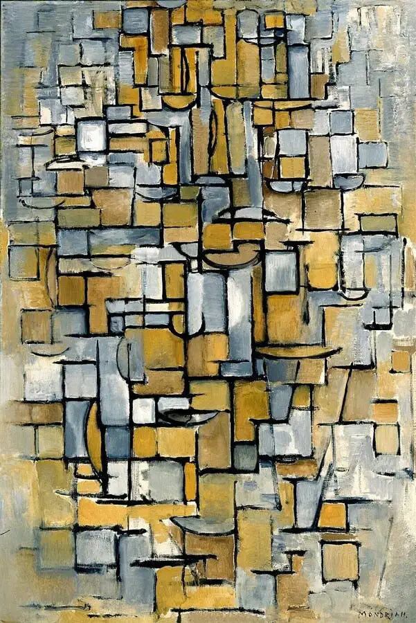 Tavla nr 1 - Piet Mondrian