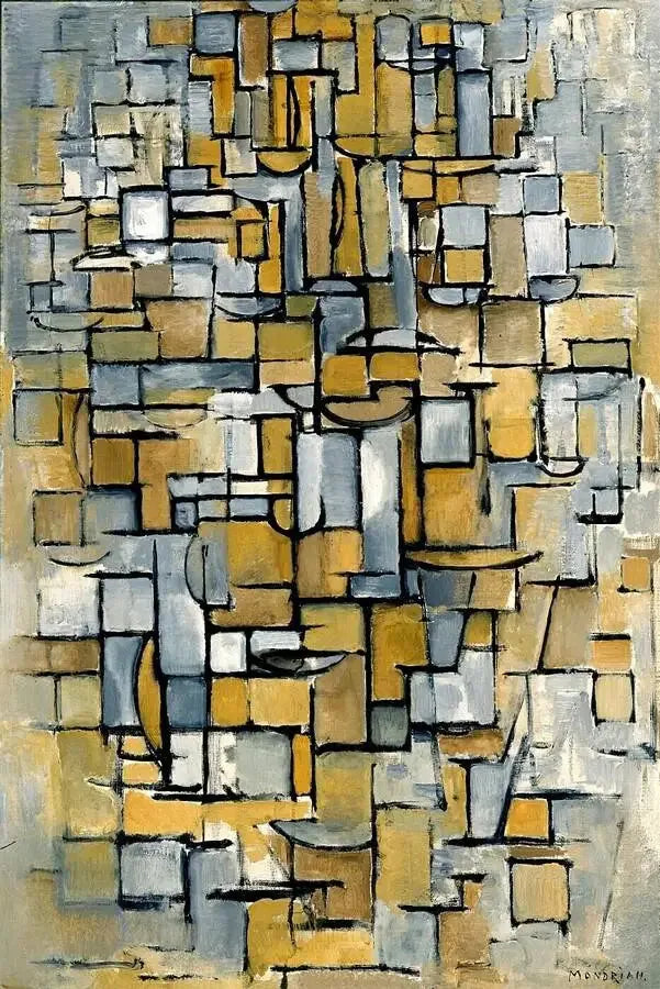 Tavla nr 1 - Piet Mondrian