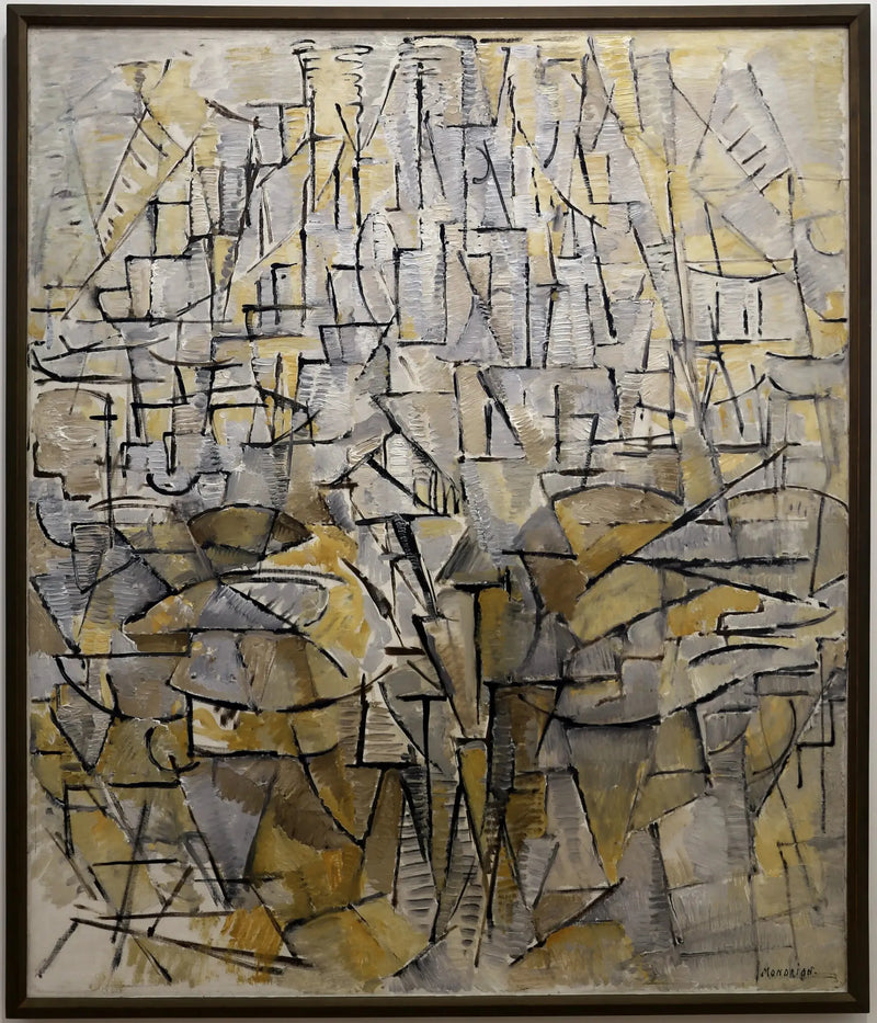 tavla nr 4 - Piet Mondrian