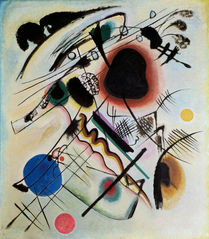 Svart fläck - Vassily Kandinsky
