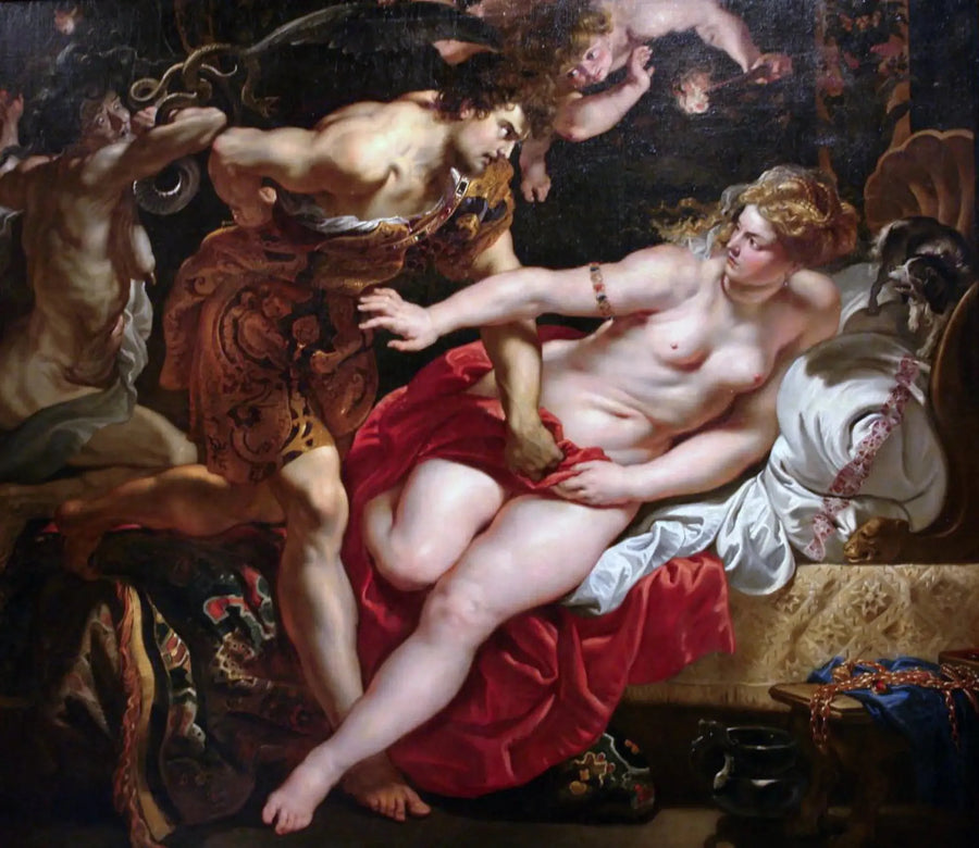 Tarquin och Lucrezia - Peter Paul Rubens