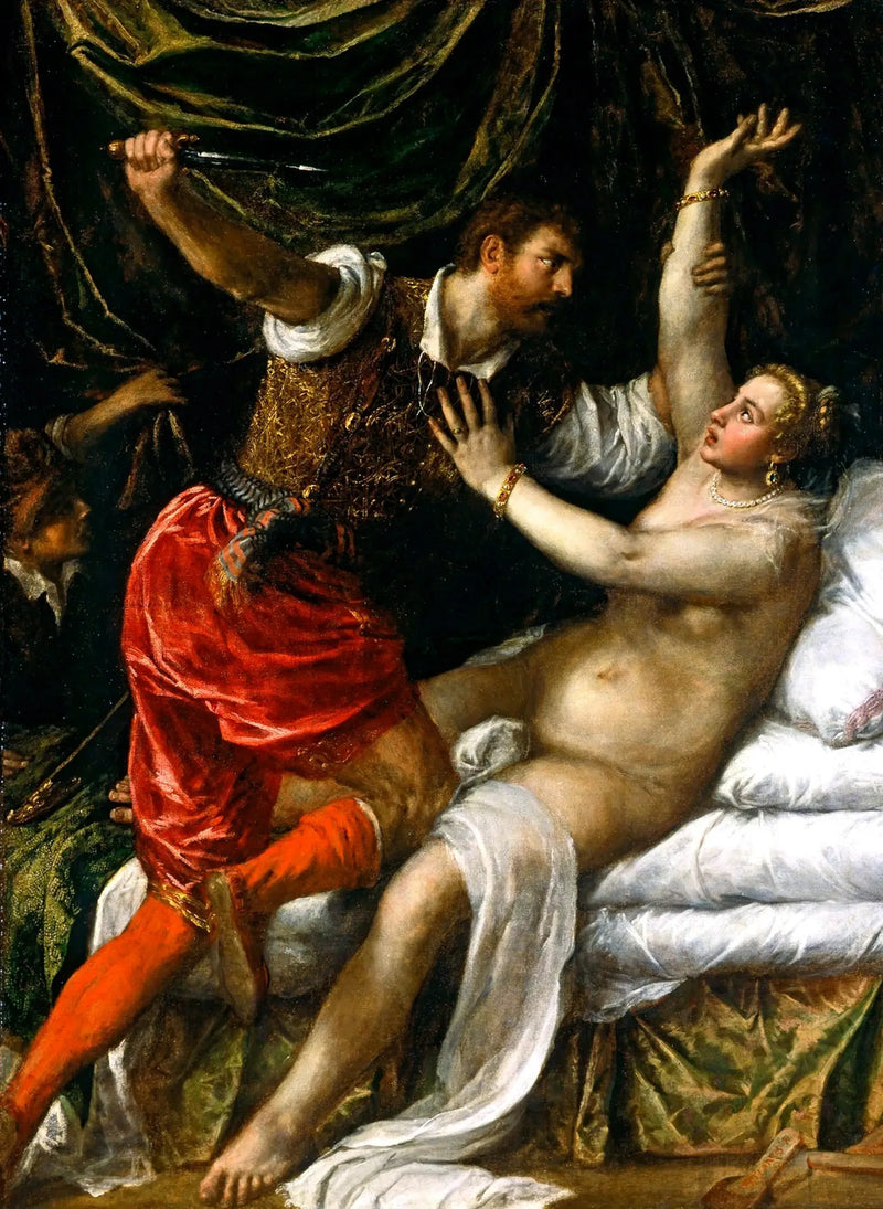 Tarquin och Lucrezia - Titian