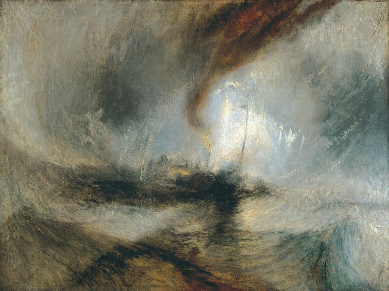 Snöstorm på havet - J. M. W. Turner