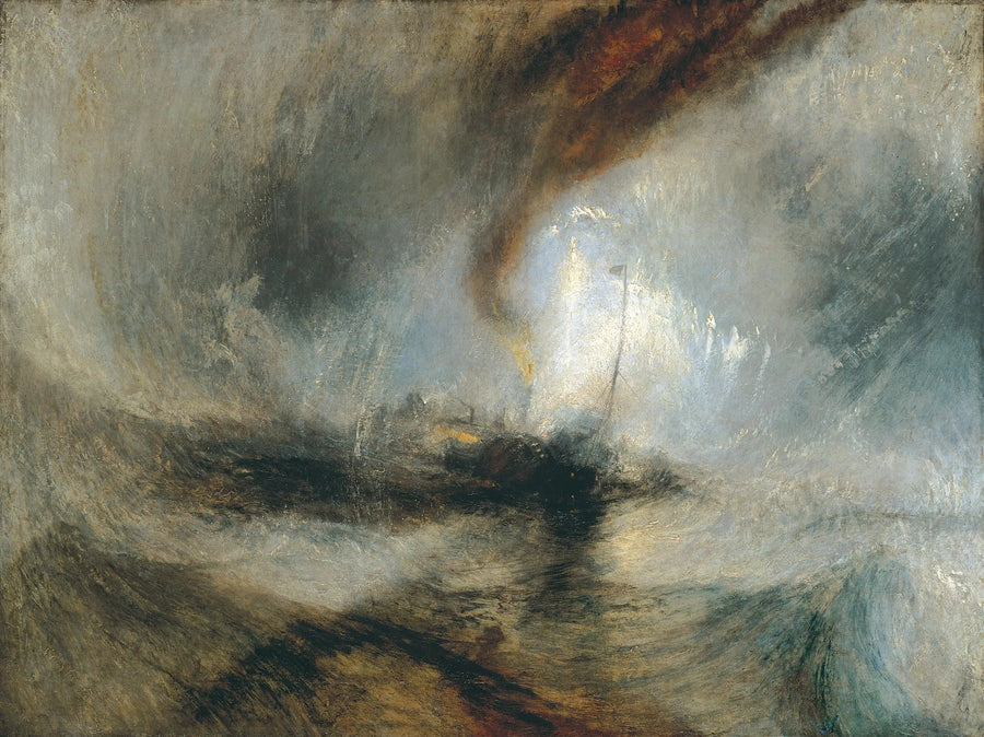 Snöstorm på havet - J. M. W. Turner
