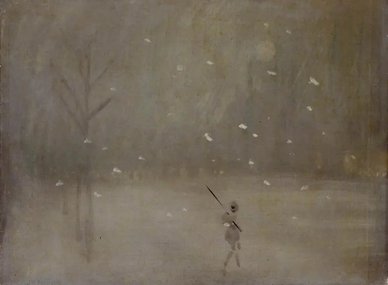 Snöstorm: Nocturne - James Abbott McNeill Whistler